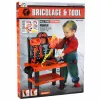 LEAN TOYS Laste Töökoja DIY Laud Tööriistade Aksessuaarid 70 cm