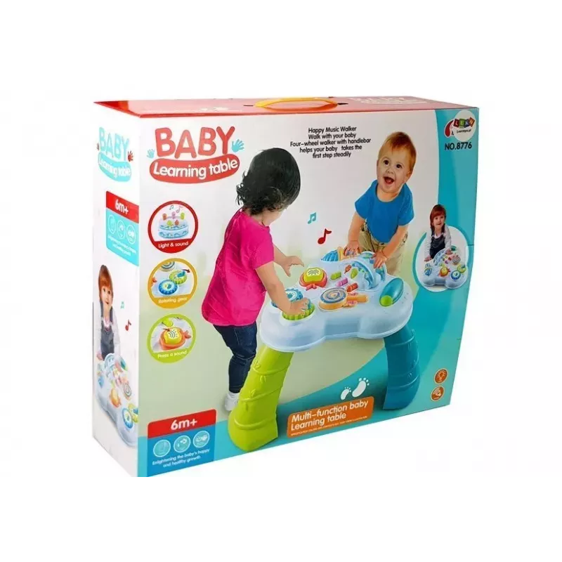 LEAN TOYS Õppelaud - Maiustused Helidega Imikule