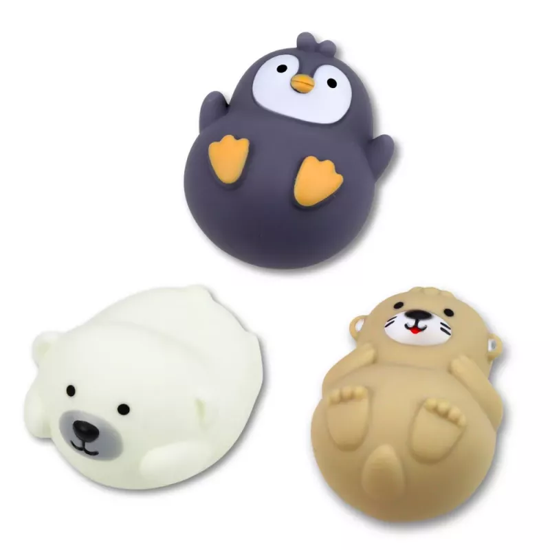 LEAN TOYS Vannimänguasjade Komplekt Loomad Paatides Liumäega 11 tk