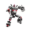 LEAN TOYS Ehitusklotsid Võidusõiduauto Robot 2in1 Valge 320 tk