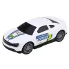 LEAN TOYS Politseiveok, Puksiirveok, Auto, Helikopter, Tuled ja Helid Komplekt
