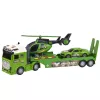 LEAN TOYS Military Set Military Truck Tow Truck Car Helicopter Lights Sound