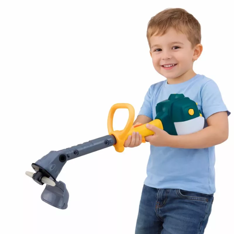 LEAN TOYS Laste aiamurukõnni heli- ja valgusefektide ning kummiteraga