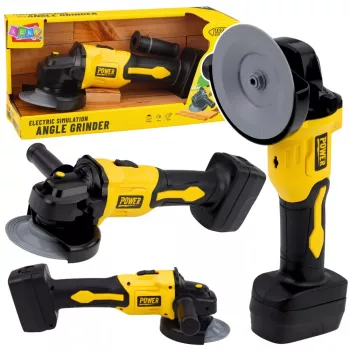 LEAN TOYS Mänguline Nurklihvija Helidega Kollane