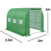 LEAN Kasvuhoone Köögiviljadele, Roheliste UV-akendega, 3,5x2x2M, 7M²