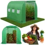 LEAN Kasvuhoone Köögiviljadele, Roheliste UV-akendega, 3,5x2x2M, 7M²
