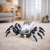 LEAN TOYS RC kaugjuhitav ämblikrobot suitsuefekti, tulede ja helidega