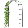 LEAN Metal Garden Pergola for Plants, Support for Climbers, Arch 240x140 cm