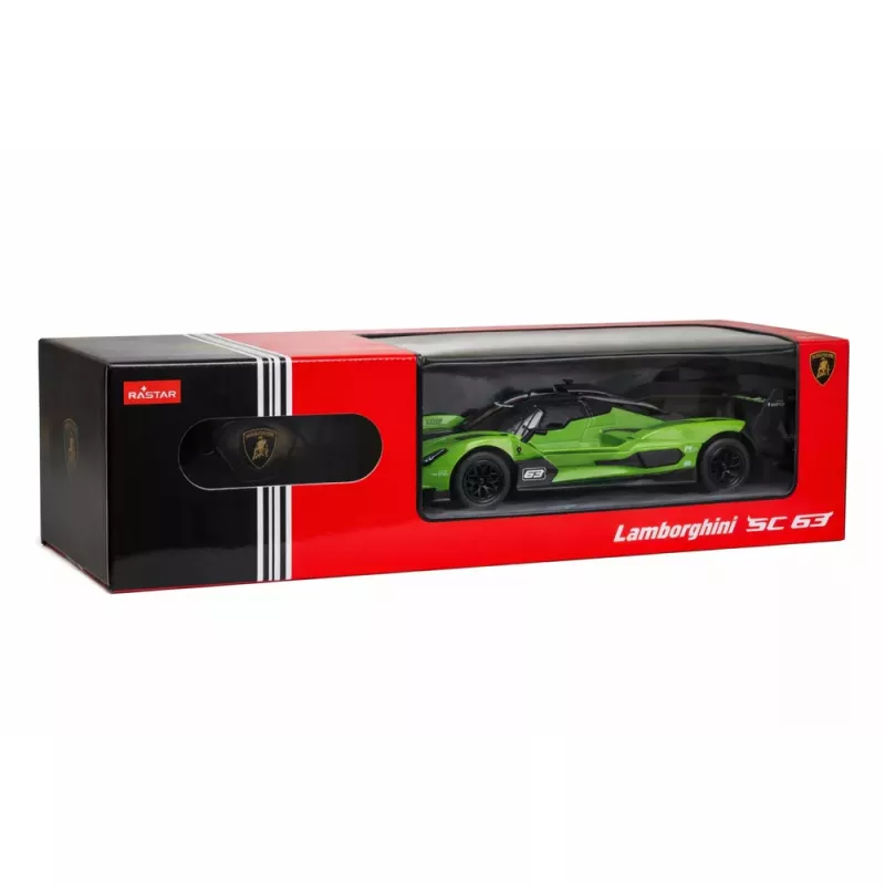 RASTAR Lamborghini SC63 Pultautoga Auto 1:24 Roheline 2.4GHz RTR