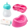 LEAN TOYS Beebinuku urineerimishoolduse tarvikud pudel pott 35 cm
