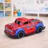 LEAN TOYS Kaugjuhitav Auto RC Maastikuämblik Punaste Tuledega