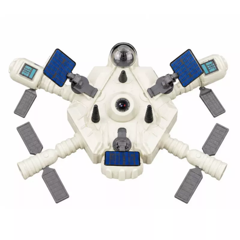 LEAN TOYS Space Station Rocket Shuttle Satellites Cosmonauts Lights