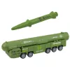 LEAN TOYS Military Set Truck Fighter Jets with Motorized Missile Launcher