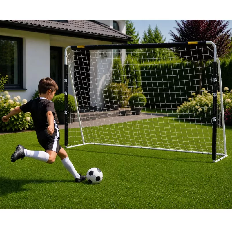 LEAN SPORT Suur jalgpallivärav 307x209 cm