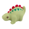 LEAN TOYS Harivate kummist dinoosauruste komplekt vannitamiseks, pastelsed mängud, 6 tükki