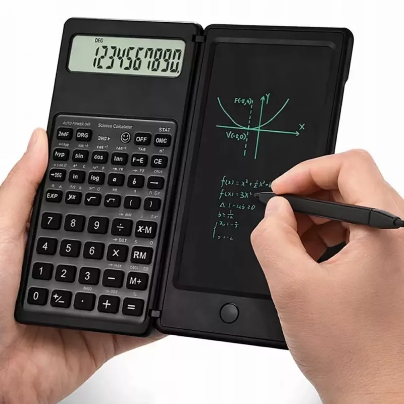 LEAN Scientific Office Calculator with LCD Display, Graphics Tablet, Stylus, 10 Digits