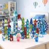 LEAN TOYS Magnetic Blocks Set Ball Track Mill Wheel 118 pcs