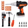 LEAN TOYS DIY tööriistakomplekt kotis, puur ja kruvikeeraja, 25 tk