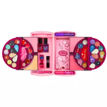 LEAN TOYS Beauty Set for Makeup and Nails Cosmetics Eyeshadows Nail Polishes Case