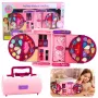 LEAN TOYS Beauty Set for Makeup and Nails Cosmetics Eyeshadows Nail Polishes Case