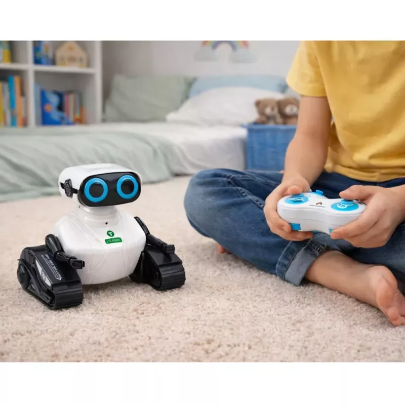 LEAN TOYS Intelligentne Kaugjuhitav Robot Rööbastega RC Tantsib ja Liigub