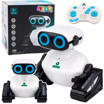 LEAN TOYS Intelligentne Kaugjuhitav Robot Rööbastega RC Tantsib ja Liigub