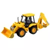 LEAN TOYS Construction Excavator Loader Bulldozer with Drive, Lights, Sounds - Yellow