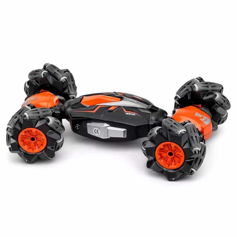 LEAN TOYS RC Auto Kaugjuhitav Trikiratas Drift Akrobaatika Keerd Oranž 1:16
