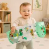 LEAN TOYS Puhutav roomamisrull beebidele Dinosaur 51 x 22 cm