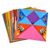 LEAN Origami komplekt värvilise paberi ja juhendiga 100 lehte