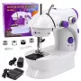 LEAN Mini õmblusmasin LED-valgusega kaasaskantav 2 režiimi tarvikud jalapedaal