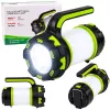 LEAN Flashlight LED Lamp 2in1 Camping Tourist Rechargeable Multifunctional