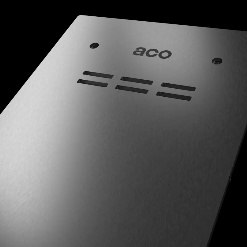 ACO FAM-P-1NPACC Sissepandav paneel RFID-lugejaga 1 abonendile, hõbedane