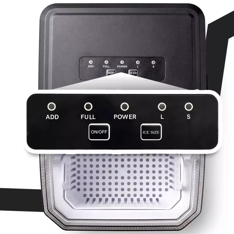 Extralink SmartLife Cube Ice Essential jäämasin 12kg/24h 2.2L Must/Hõbe