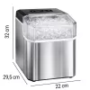 Extralink SmartLife Cube Ice Essential jäämasin 12kg/24h 2.2L Must/Hõbe