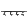 LED Track Lighting System STR-4X15W-B 15W 4 Spots 60W 5200lm 4000K Black
