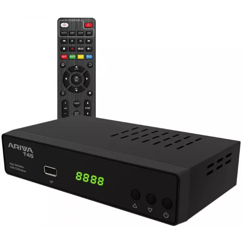 Ferguson Ariva T45 DVB-T2 HD Digital TV Receiver with USB PVR