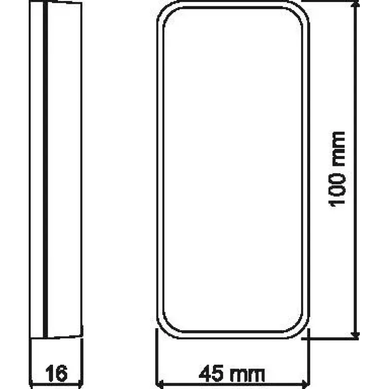 ROGER MCT80M-BLE Proximity Reader with BLE, MIFARE, EM, RS485, Wiegand, OSDP, IP65