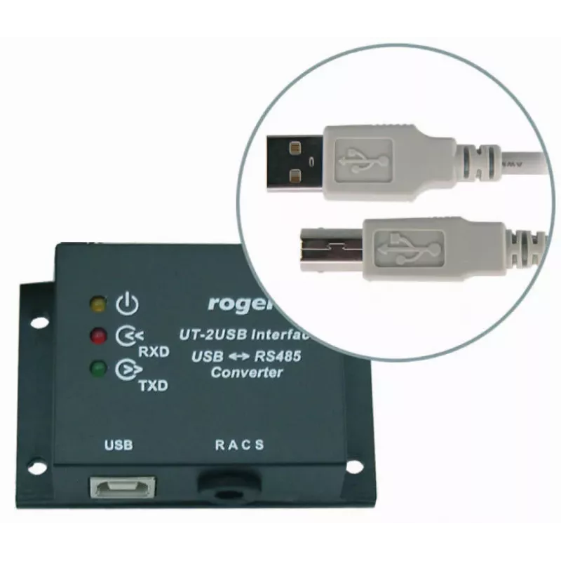 ROGER UT-2 USB Interface - Programmeerimiskaas väravate automatiseerimiseks