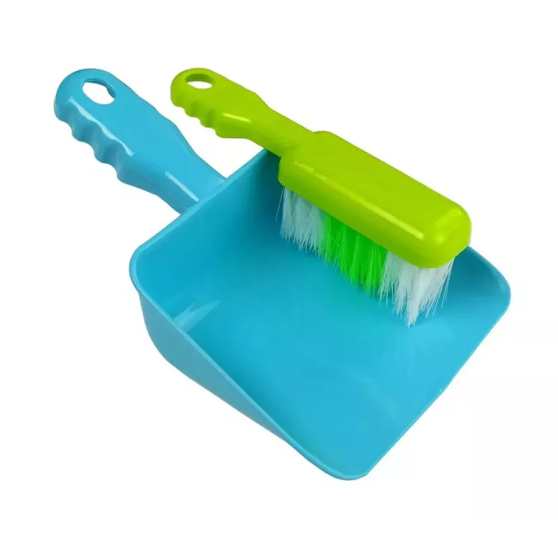 LEAN TOYS Puhastuskomplekt käruga ja tolmuimejaga
