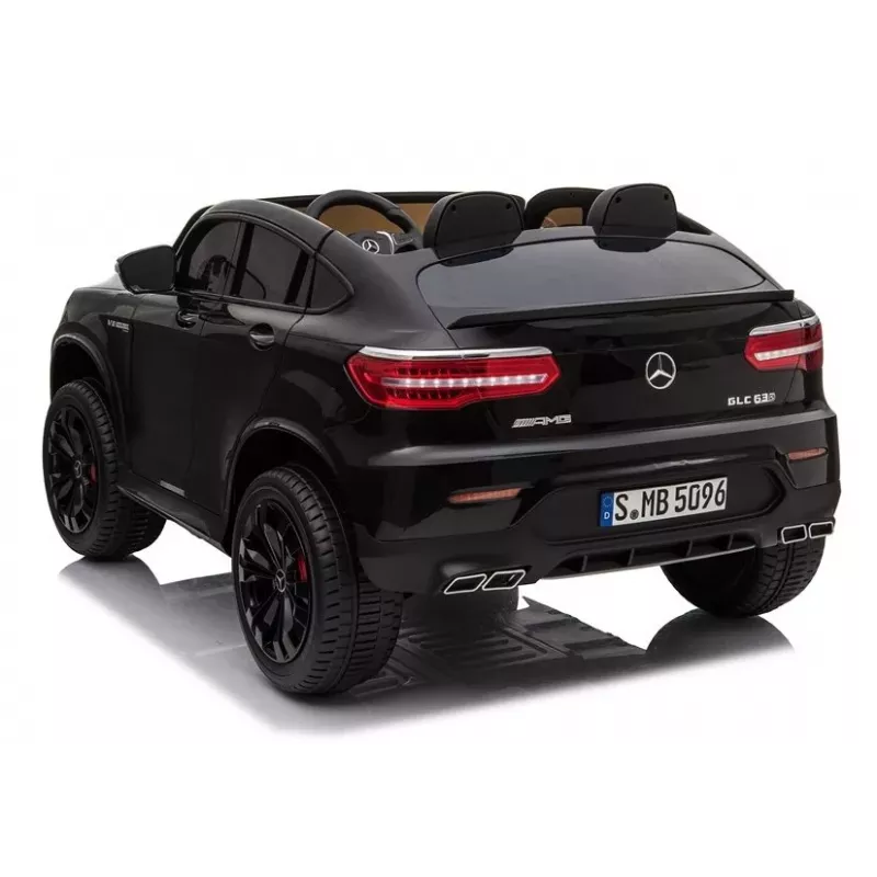 LEAN CARS Elektriline Sõiduauto Mercedes GLC 63S QLS MP4 Must Värvitud