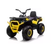 QUAD LOCK Electric Ride On Quad XMX607 lastele LED-tulede ja MP3-ga - Kollane