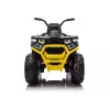 QUAD LOCK Electric Ride On Quad XMX607 lastele LED-tulede ja MP3-ga - Kollane