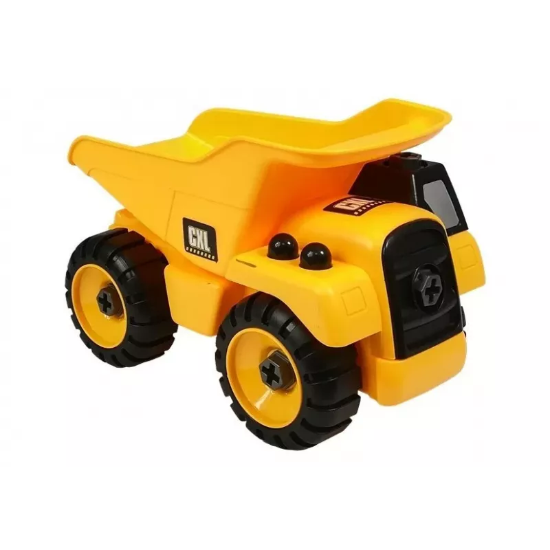 LEAN TOYS Ehitusplatsi Komplekt Ekskavaator Kallur Kraana