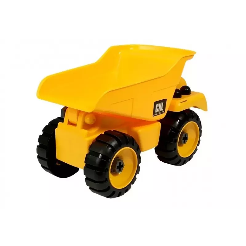 LEAN TOYS Ehitusplatsi Komplekt Ekskavaator Kallur Kraana