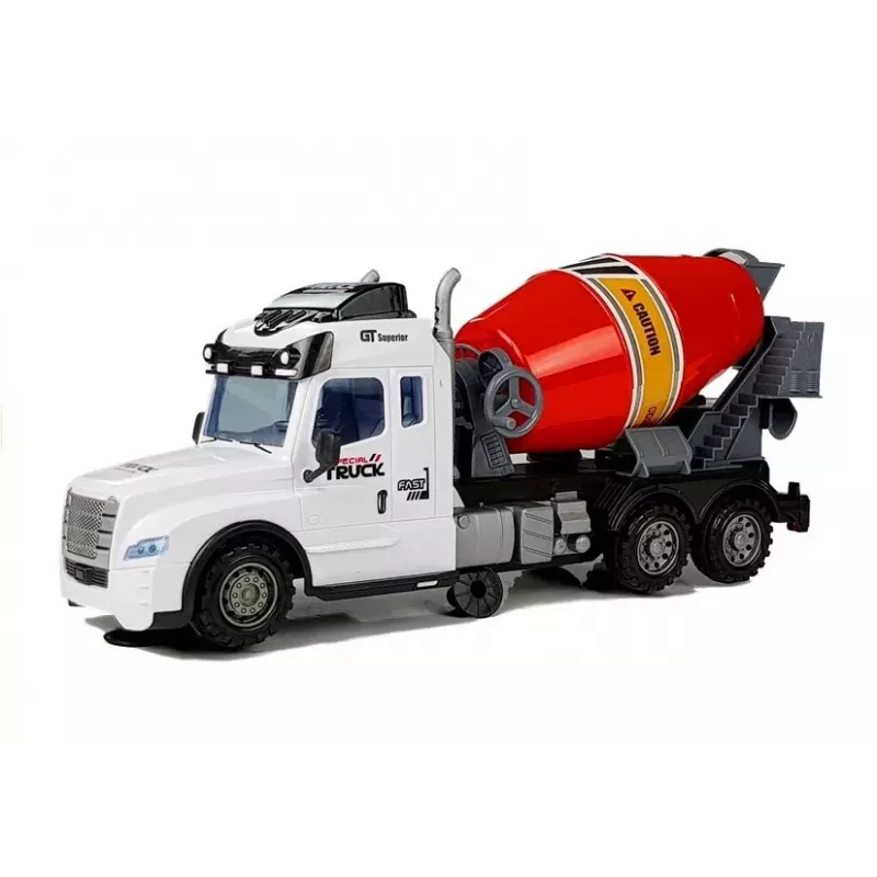 LEAN TOYS Concrete Mix Radio Control R/C Truck 1:20 Scale 2.4 GHz 10-Channel