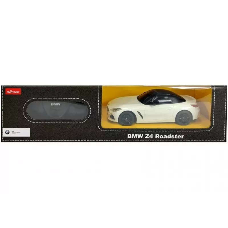BMW Z4 Roadster R/C Auto Rastar 1:24 Valge