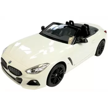 BMW Z4 Roadster R/C Auto Rastar 1:14 Valge