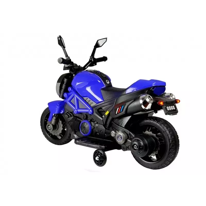 LEAN CARS Electric Ride On Motorbike GTM1188 Blue