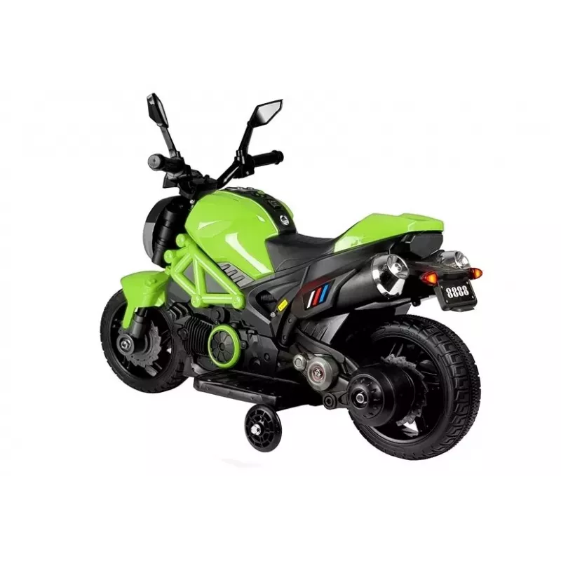 LEAN CARS Electric Ride On Motorbike GTM1188 Green